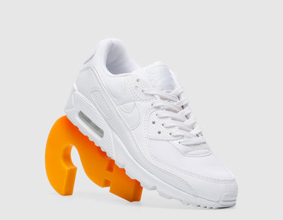 Nike Women's Air Max 90 White / White - White - Sneakers