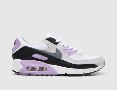 Nike Women's Air Max 90 White / Cool Grey Lilac - Sneakers