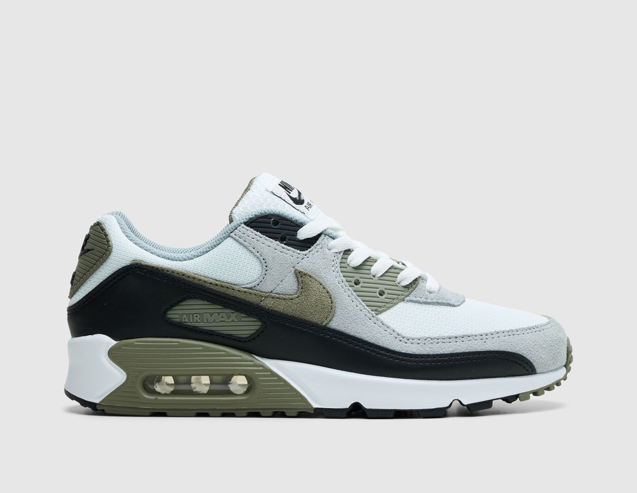 【希少‼️】sim max 3u MCH 90S Nike Air Max 90 Summit White / Silver Sage - Light Pumice – size