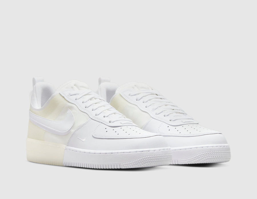 Nike Air Force 1 React White / White