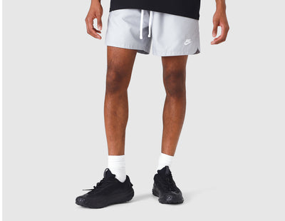 Nike Sport Essentials Woven Lined Flow Shorts Light Smoke Grey / White