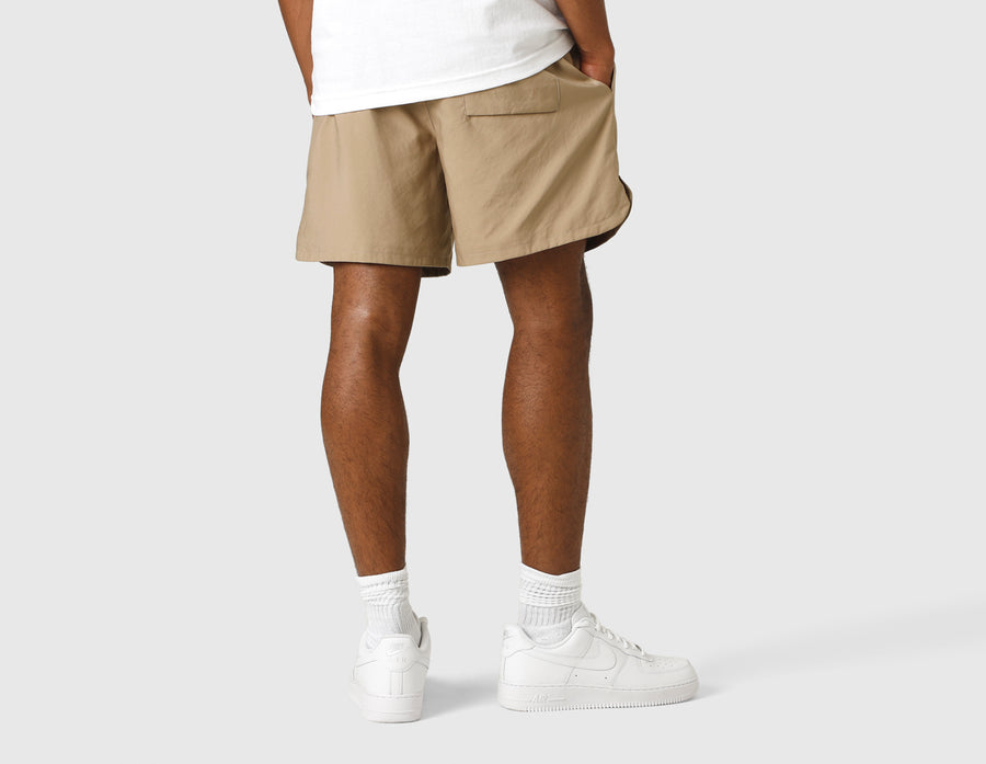 Nike Woven Lined Flow Shorts Khaki / White