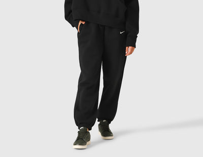 Nike Sportswear Women's Phoenix High-Waisted Fleece Pants Black / Sail