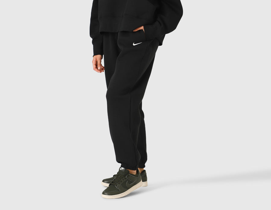Nike Sportswear Women's Phoenix High-Waisted Fleece Pants Black / Sail