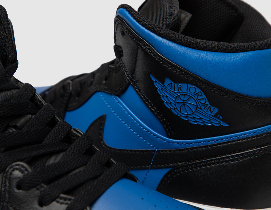 Jordan1 Mid SE Black / Royal Blue