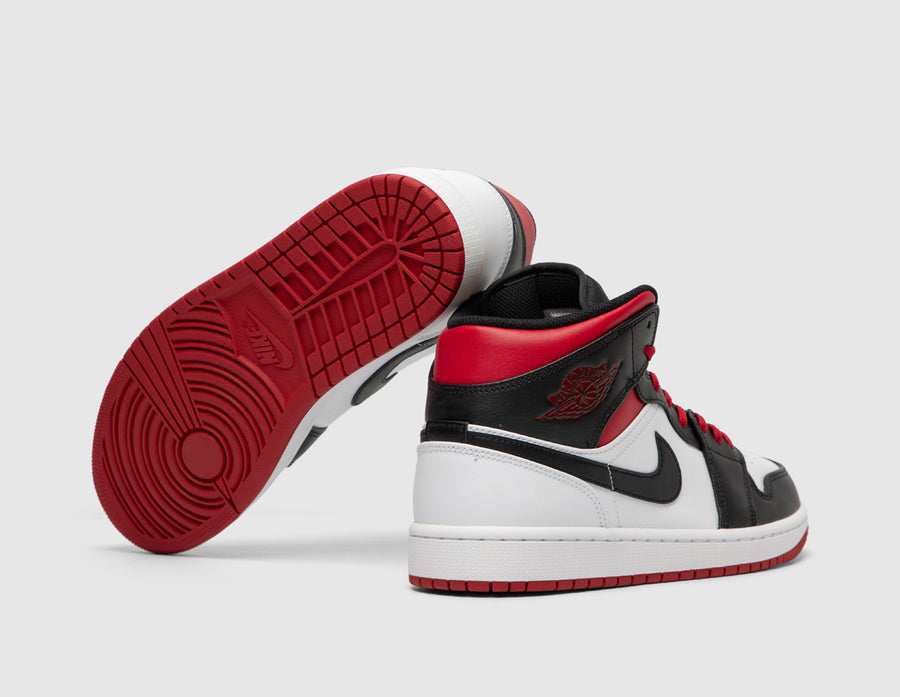 Jordan 1 mid white gym red store