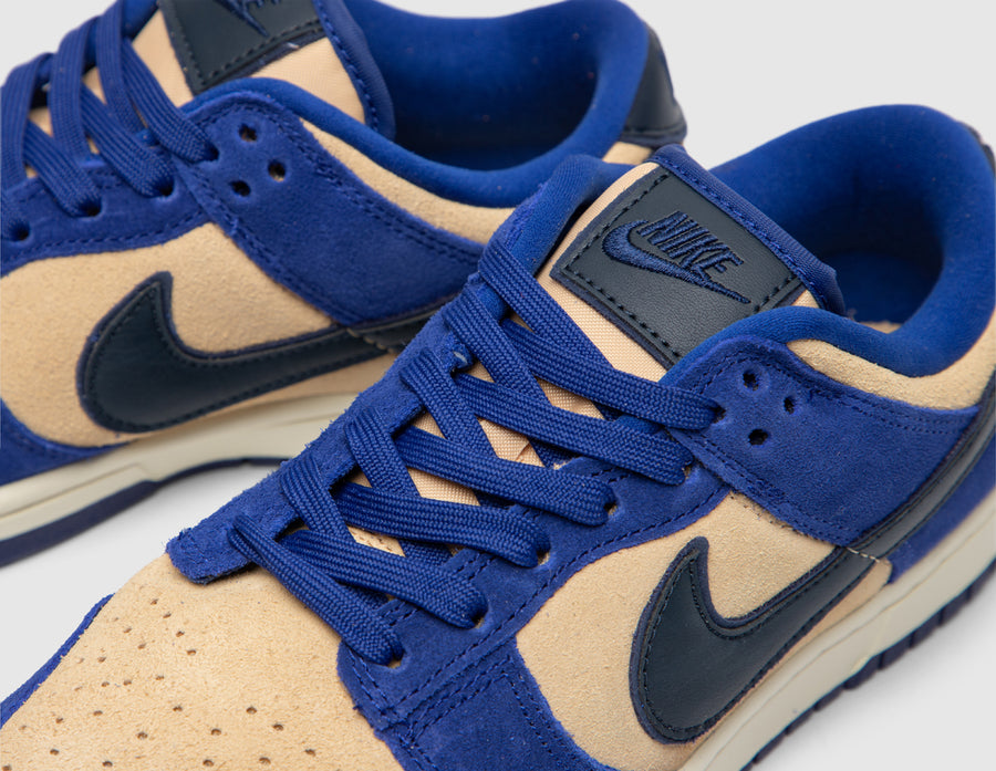 Nike Women's Dunk Low LX Deep Royal Blue / Dark Obsidian - Sesame