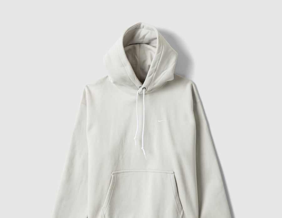 Nike Solo Swoosh Pullover Hoodie Light Bone / White