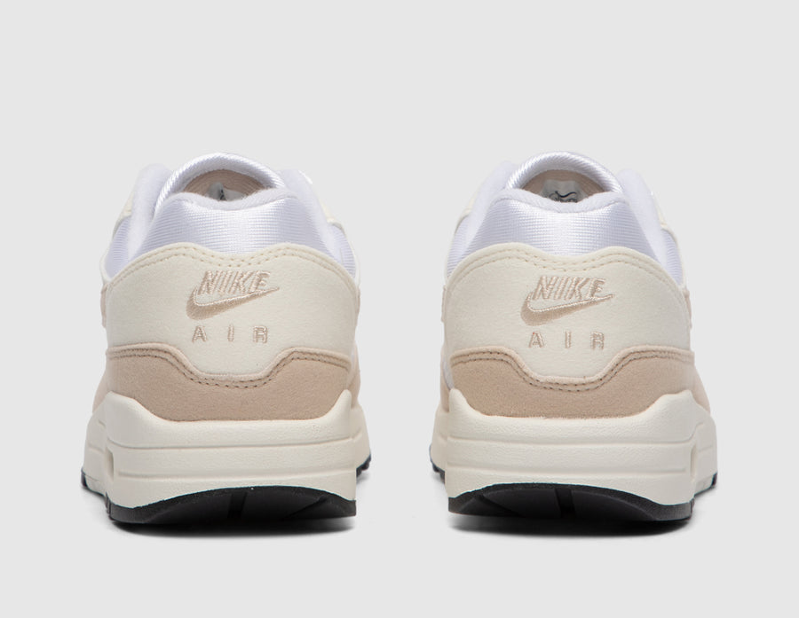 Nike Women's Air Max 1 '87 Pale Ivory / Sandrift - White