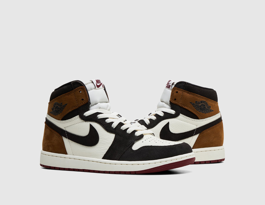 Jordan 1 Retro High OG "Love Letter" Shadow Brown / Team Red