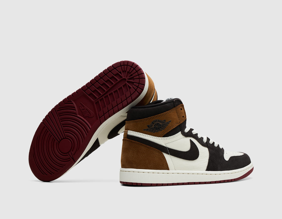 Jordan 1 Retro High OG "Love Letter" Shadow Brown / Team Red