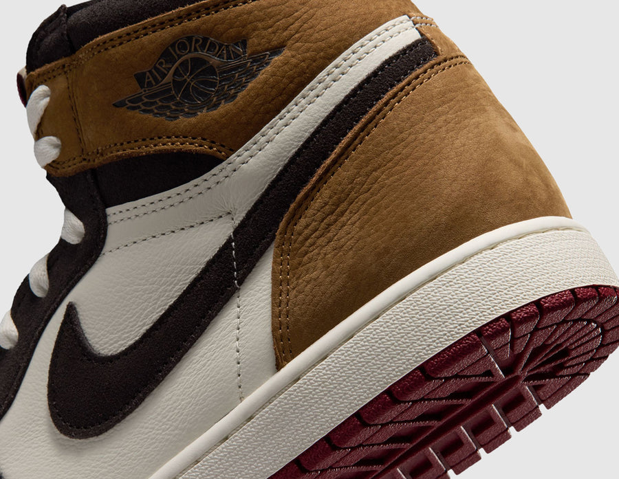 Jordan 1 Retro High OG "Love Letter" Shadow Brown / Team Red