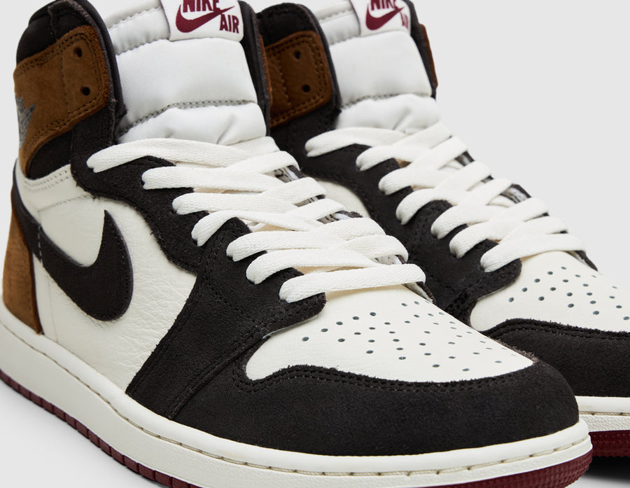 Jordan 1 Retro High OG "Love Letter" Shadow Brown / Team Red