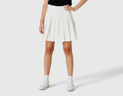 Fred Perry Women's Pleated Tennis Skirt / Snow White