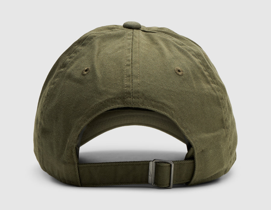 Nike Unstructured Futura Wash Cap Medium Olive / White