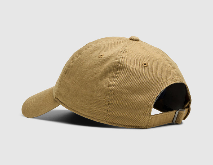 Nike Club Unstructured Futura Wash Cap Beige / White