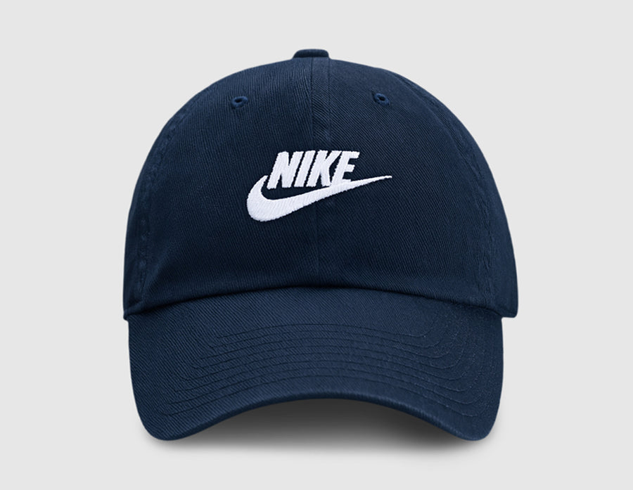 Nike Unstructured Futura Wash Cap Obsidian / White