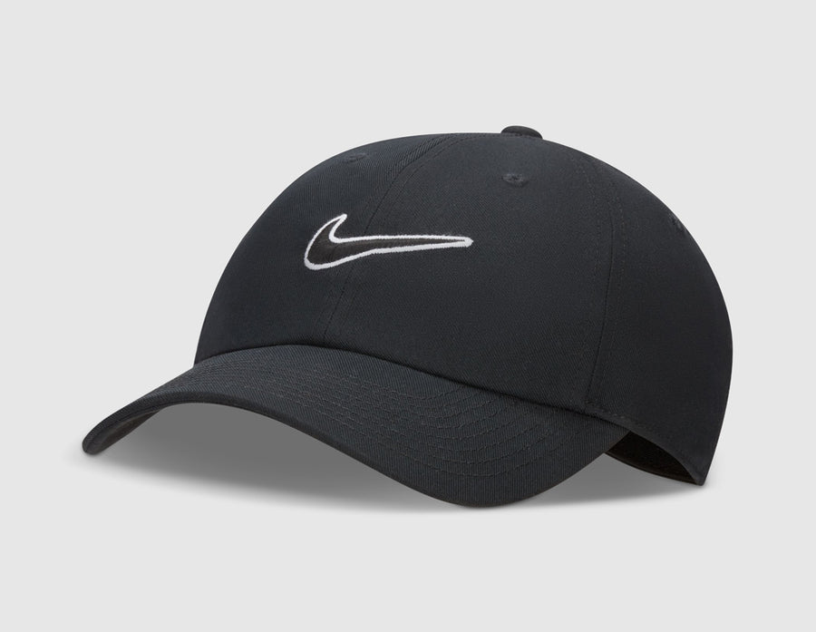 Nike Club Unstructured Swoosh Cap Black / Black