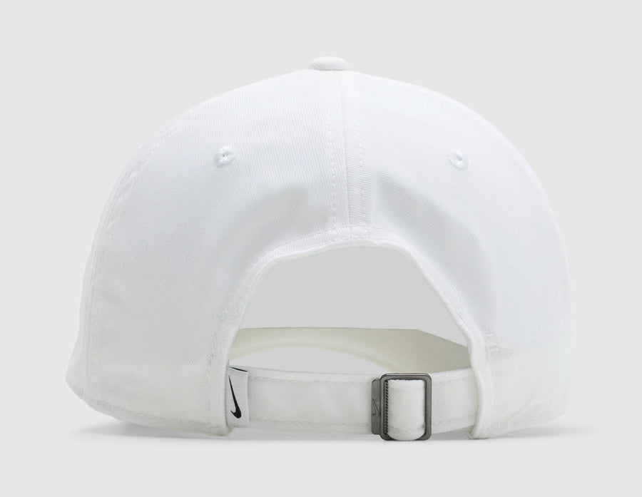 Nike Club Unstructured Swoosh Cap White / White