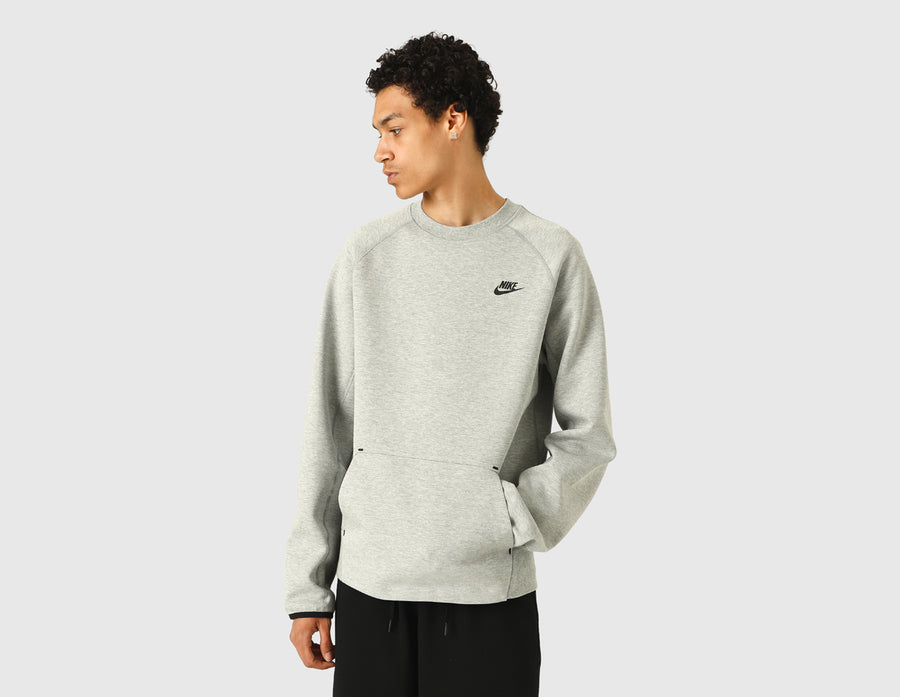 Nike Sportswear Tech Fleece OG Crewneck Sweatshirt Dark Grey Heather / Black