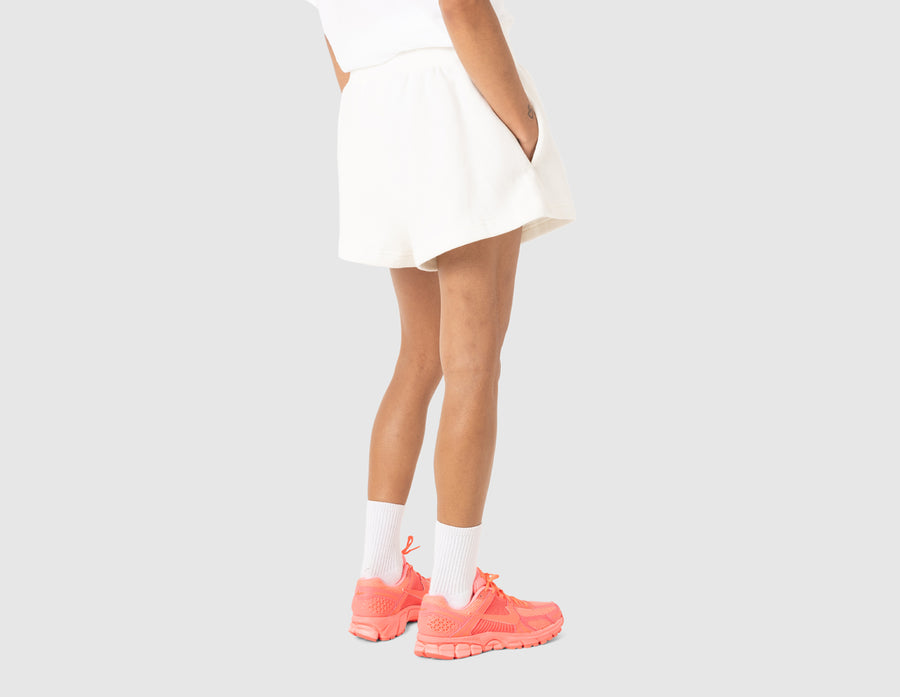 Nike Women's Sportswear Phoenix Fleece High Waisted Shorts Sail / Black