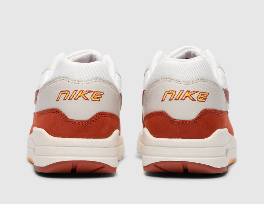 Nike Women's Air Max 1 LX Sail / Rugged Orange - Lt Orewood Brown