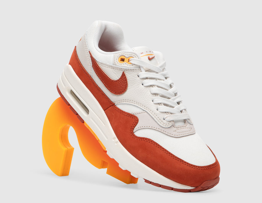 Nike Air Max 1 LX Sneakers in Brown in Brown/Sail/Obsidian, Size UK 6.5 | End Clothing