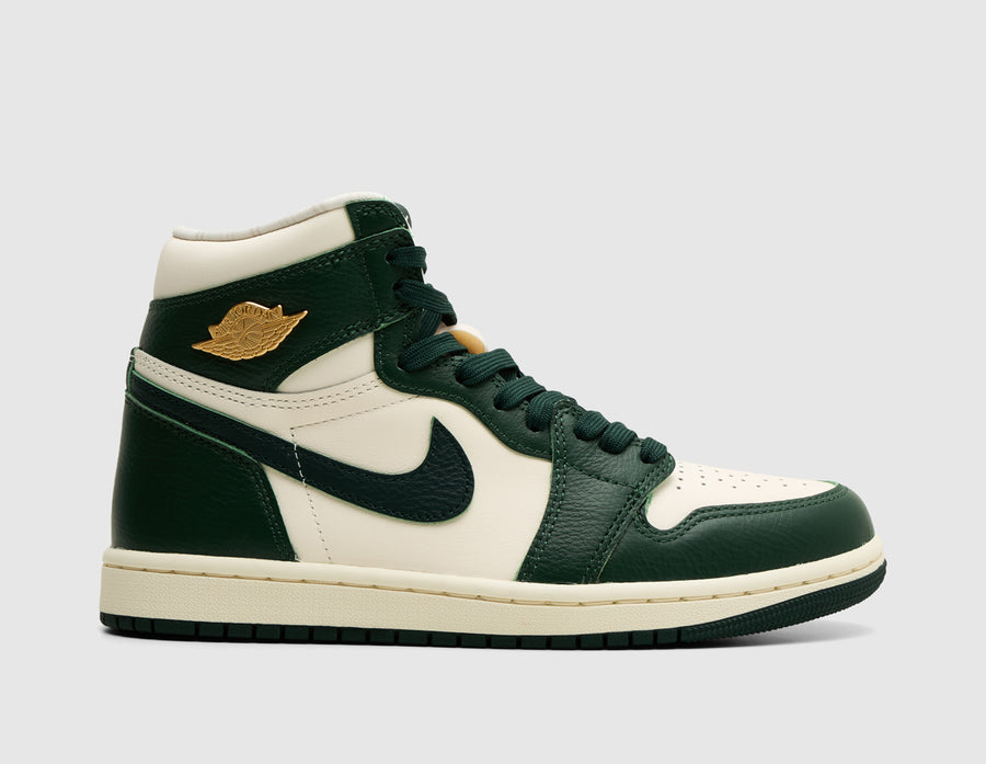 Jordan Women's 1 Retro High OG Pale Ivory / Pro Green