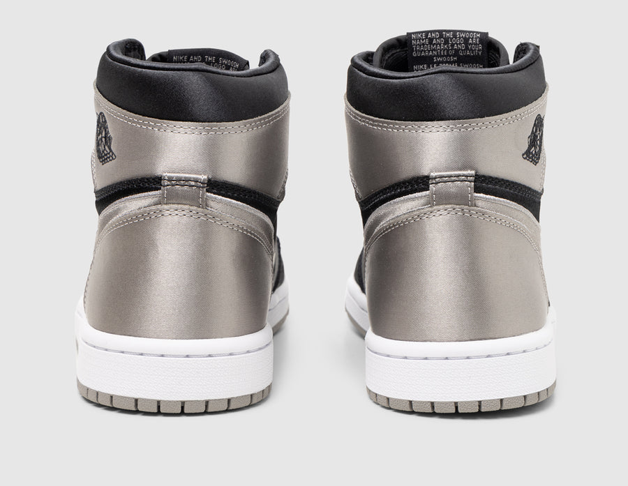 Jordan Women's 1 Retro High OG Black / Medium Grey - White