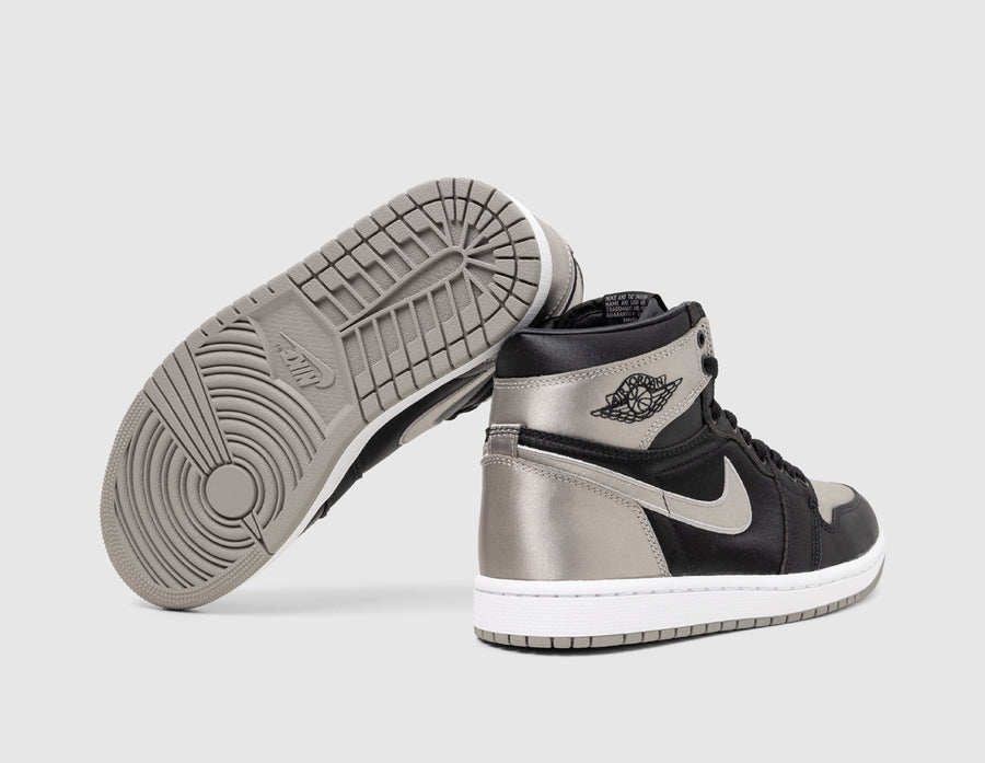 Jordan Women's 1 Retro High OG Black / Medium Grey - White