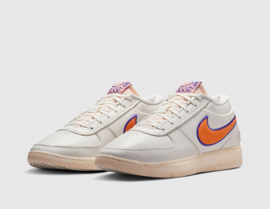 Nike Book 1 Sail / Clay Orange - Court Purple