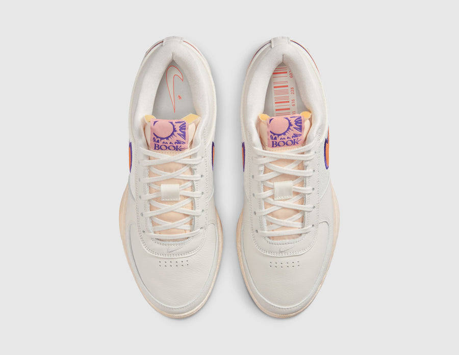 Nike Book 1 Sail / Clay Orange - Court Purple