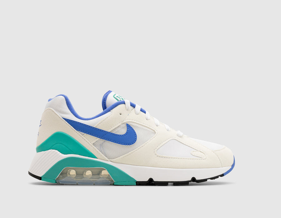 Nike Air 180 White / Medium Blue - Clear Jade II