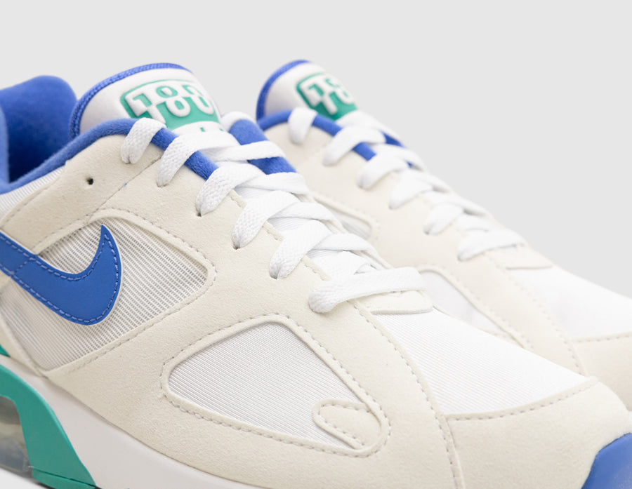 Nike Air 180 White / Medium Blue - Clear Jade II