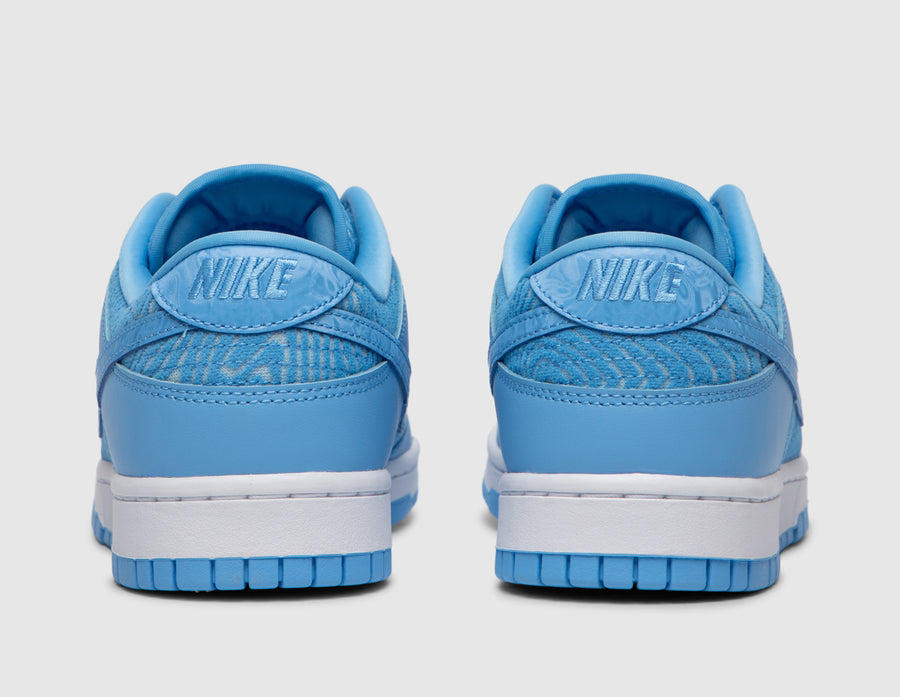 Nike Dunk Low PRM University Blue / University Blue - White