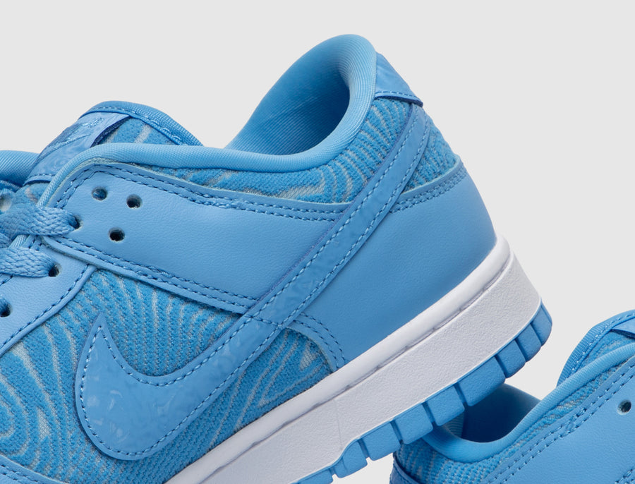 Nike Dunk Low PRM University Blue / University Blue - White