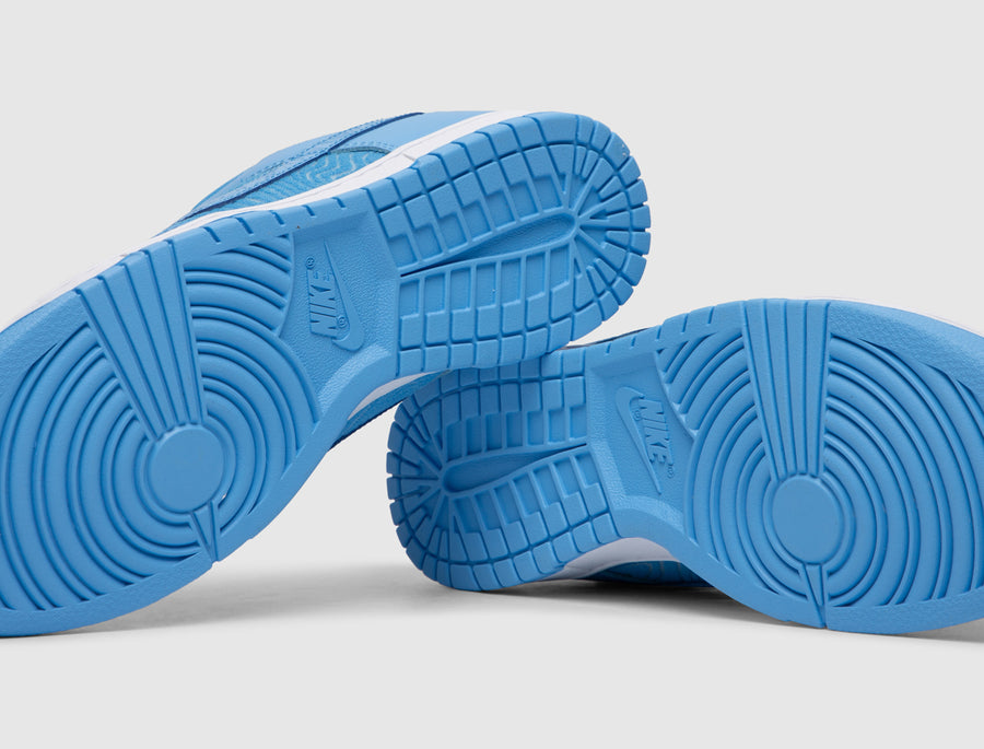 Nike Dunk Low PRM University Blue / University Blue - White