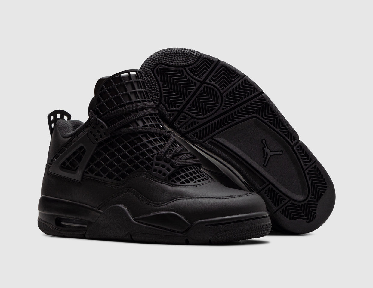 all black jordans for women