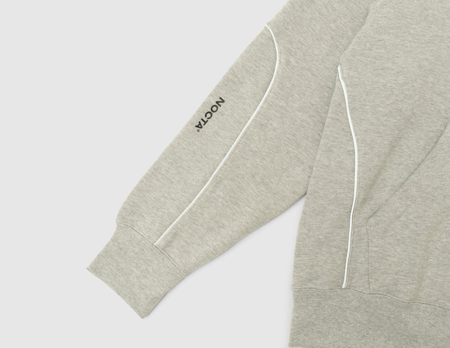 Nike NOCTA NRG CS Fleece Pullover Hoodie Dark Grey Heather / Matte Silver