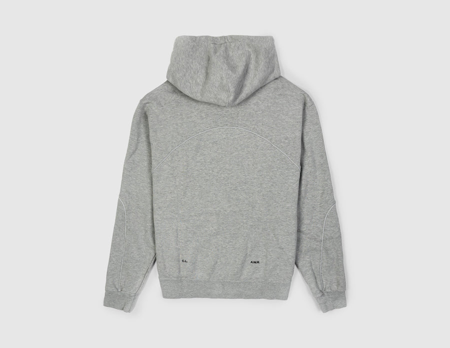 Nike NOCTA NRG CS Fleece Pullover Hoodie Dark Grey Heather / Matte Silver