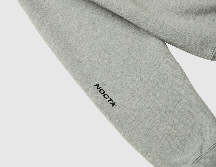 Nike NOCTA Fleece CS Crewneck Dark Grey Heather / Black
