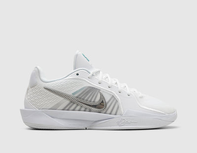 Nike Women's Sabrina 2 White / Metallic Silver - Summit White - Sneakers