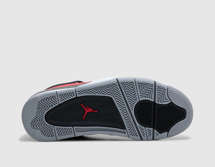 Jordan 4 Retro Fire Red / White - Black