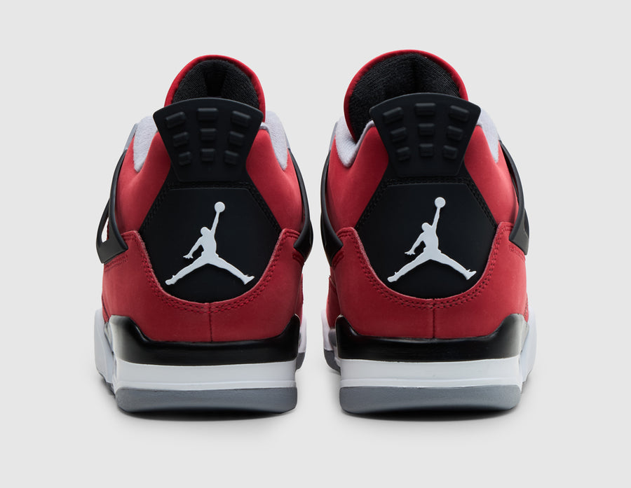 Jordan 4 Retro Fire Red / White - Black