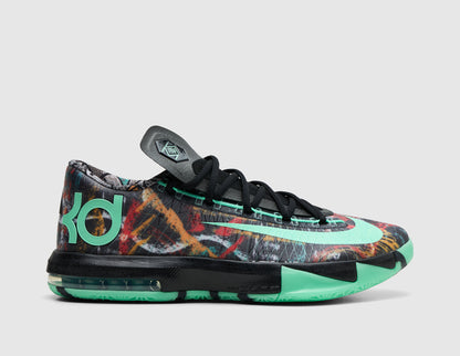 Nike KD VI Multicolor / Green Glow - Black