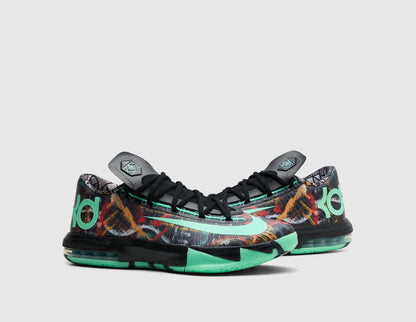 Nike KD VI Multicolor / Green Glow - Black