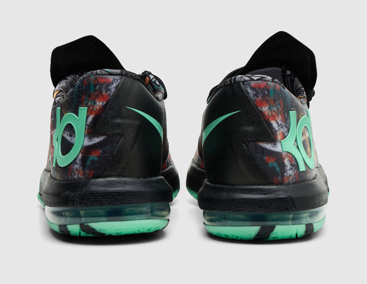 Nike KD VI Multicolor / Green Glow - Black
