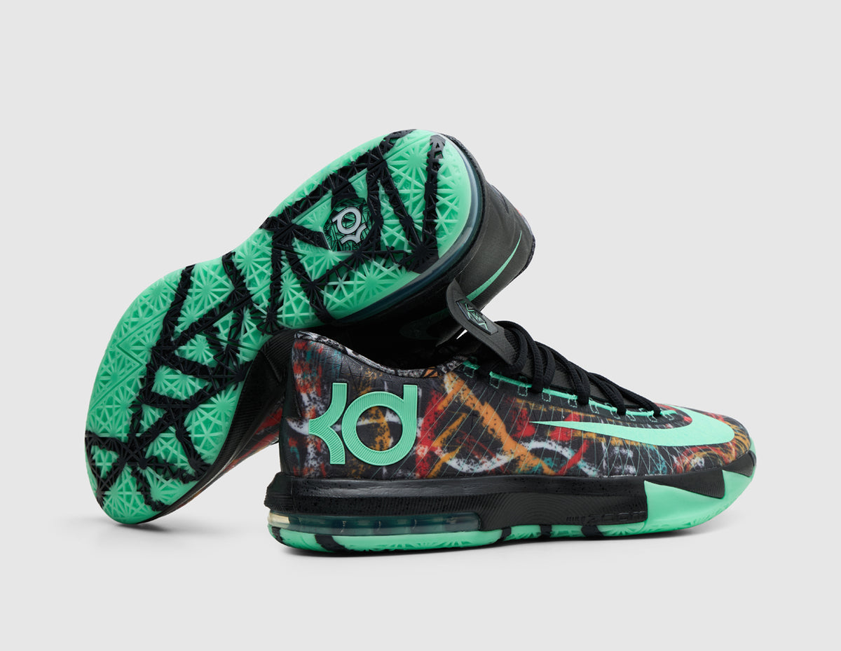Nike KD VI Multicolor / Green Glow - Black