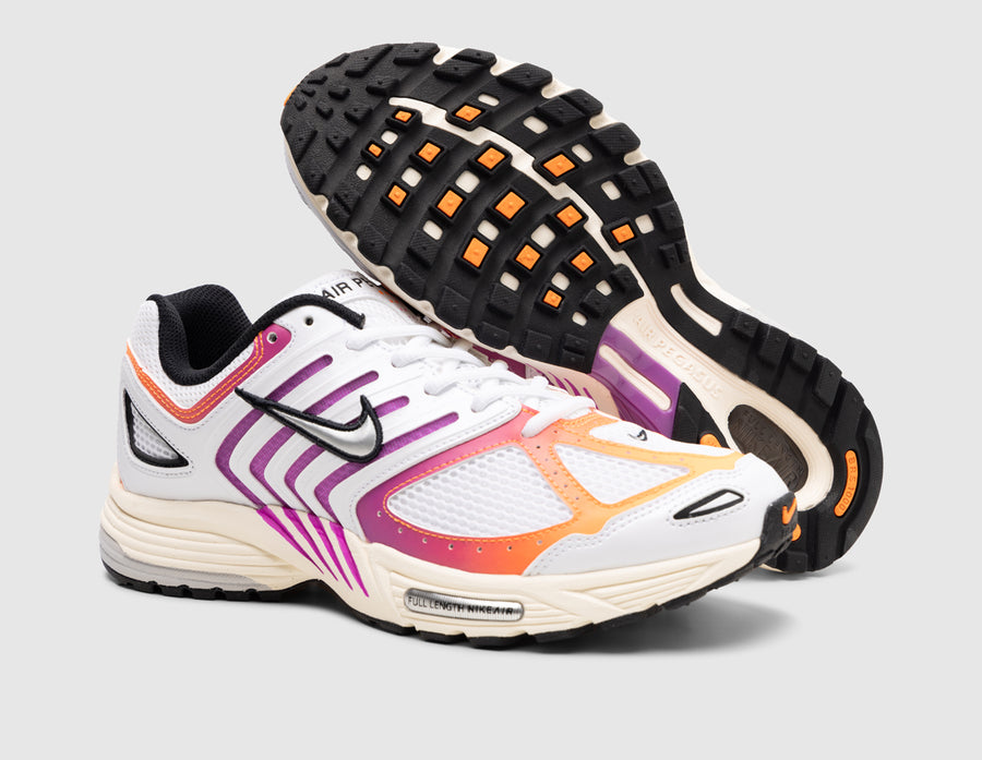 Nike Air Pegasus 2K5 White / Chrome - Total Orange