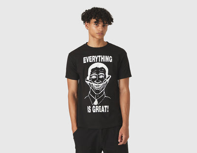 Cold World Frozen Goods Everything is Great T-shirt / Black